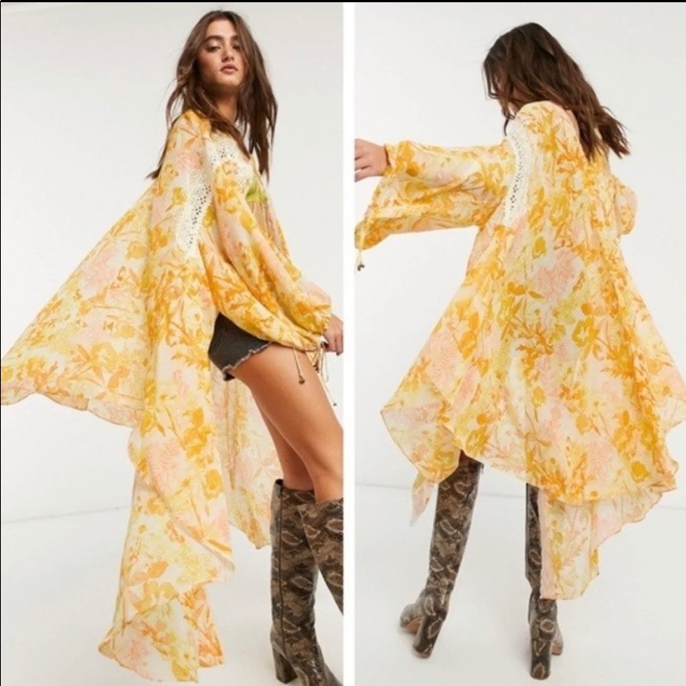 Free People Lost In Love Kimono, NWT, XS/S